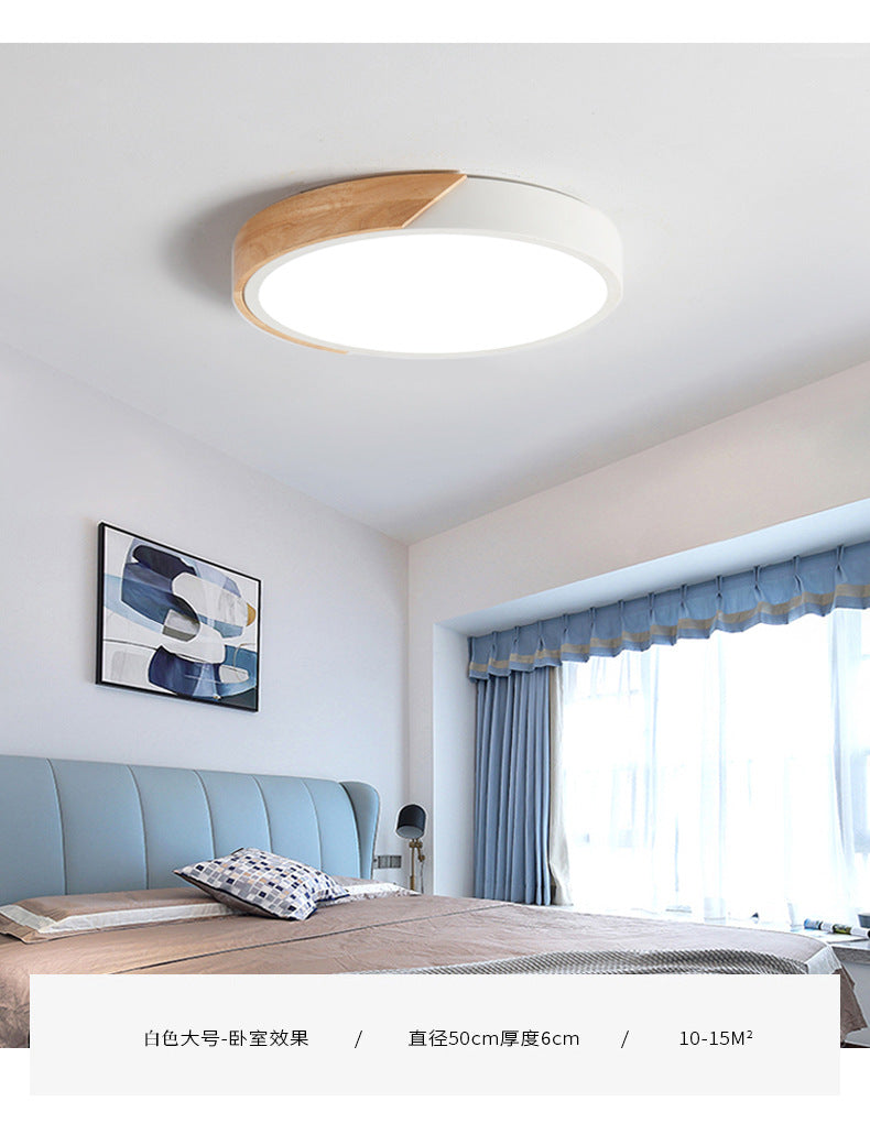 Floroux LED Plafonnier pour la chambre - Acrylique et métal Lampe encastrée ronde