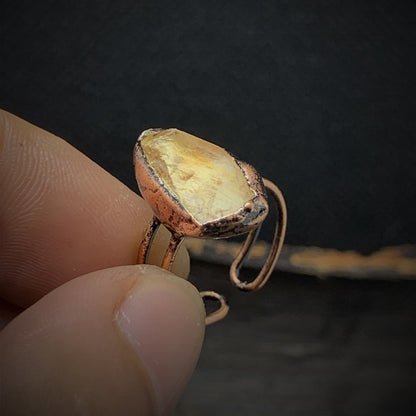 Bague en Pierre Naturelle Élégante - Selina