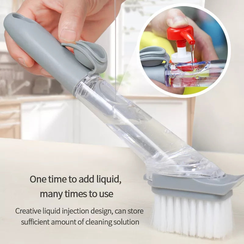 Brosse de nettoyage de cuisine multifonctionnelle