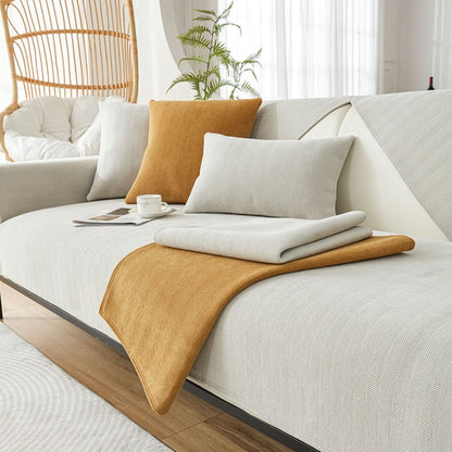 Coussin de canapé antidérapant Herringbone Housse de canapé
