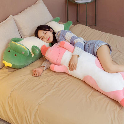 Floroux - Long coussins confortables pour un confort ultime et des accents stylés