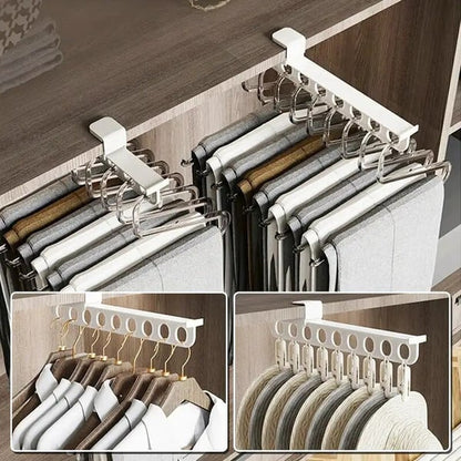 Système d'organisateur de placard extensible et gain de place Drawspace