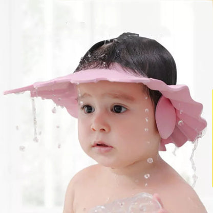 Bonnet de shampoing pour bébé en forme de cartoon
