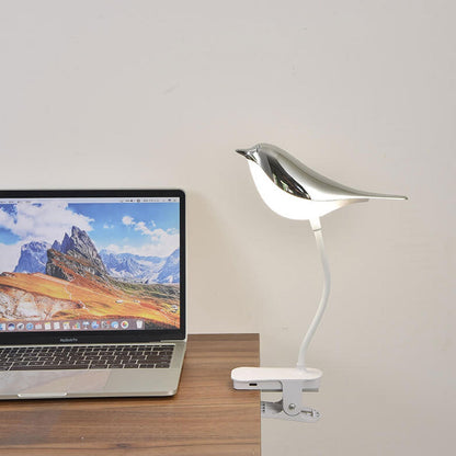 Floroux LED Table Lamp Nordic | USB Charge | Night Light with Bird Clip | Modern Design