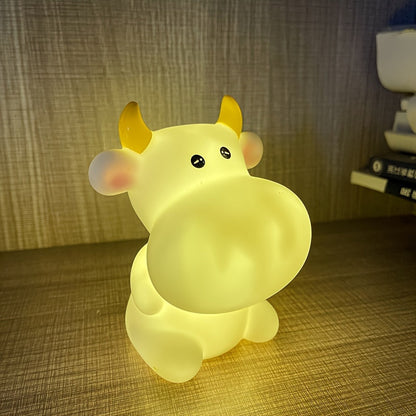 CowGlow Lampe - Joli éclairage nocturne LED pour enfants