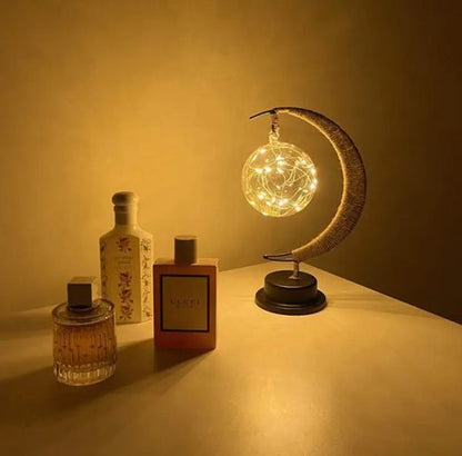 Floroux GLOBE – Lampe à globe en verre chaleureuse et confortable pour une atmosphère de rêve