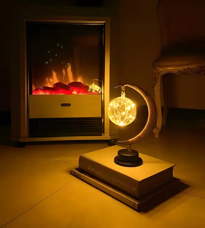Floroux – Lampe de lune LED fascinante pour une lueur chaleureuse et envoûtante