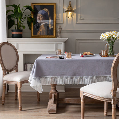 Belle nappe solide en dentelle de pluie de météorite