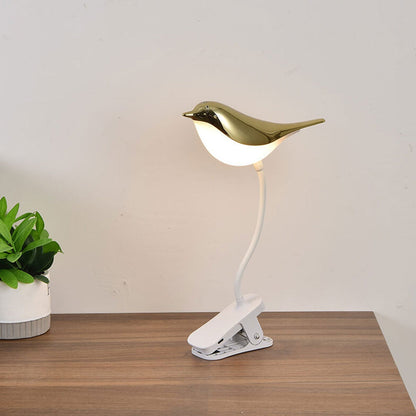 Floroux LED Table Lamp Nordic | USB Charge | Night Light with Bird Clip | Modern Design