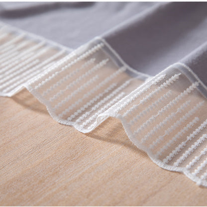 Belle nappe solide en dentelle de pluie de météorite