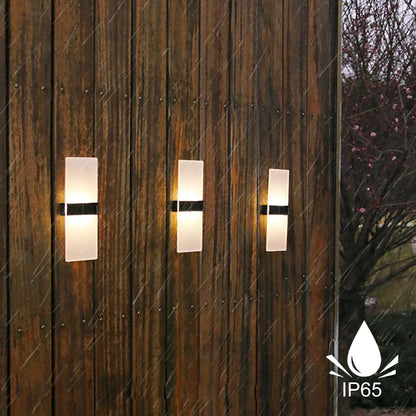 Floroux - Lampe murale extérieure LED à énergie solaire