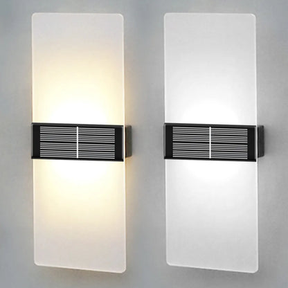 SolarWallGlow Applique murale - Lampe solaire élégante pour éclairage extérieur
