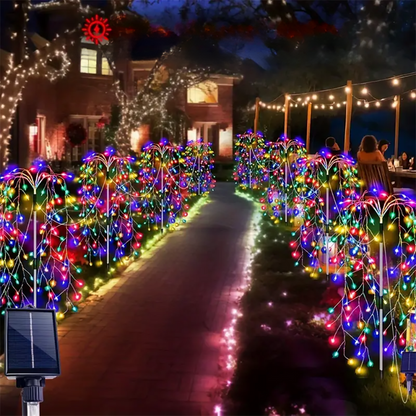 IllumiNuit Éclairage de jardin - Éclairage de jardin multicolore festif pour des nuits magiques