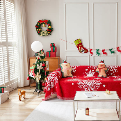 Décoration de maison de vacances Housse de canapé de Noël Housse de canapé pour chien