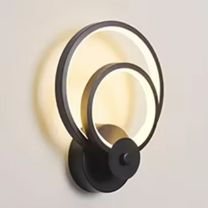 Floroux - Applique LED élégante en fer pour des accents contemporains