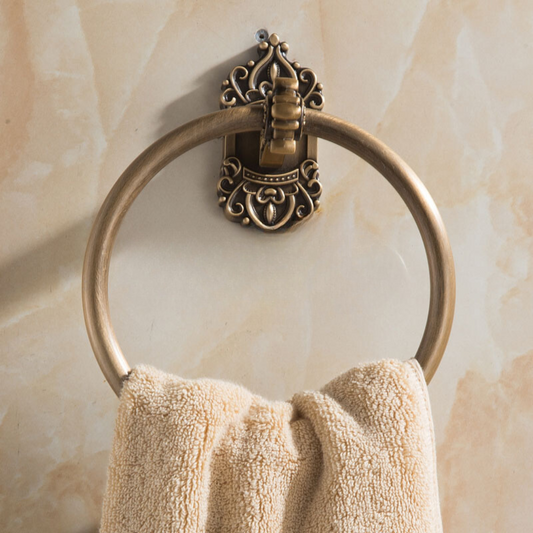 Anneau de Serviette Vintage Chic | Design Solide Élégant