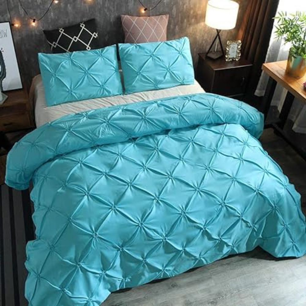 Floroux - Ensemble de literie trois pièces de haute qualité pour un sommeil stylé