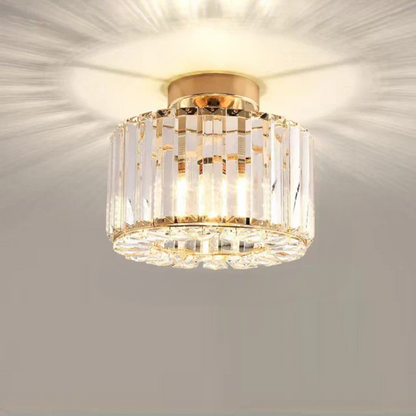 LustreCristal - Lampe de Plafond en Cristal Éblouissante et Élégante