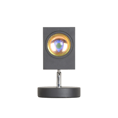 Floroux Rétro lampe de table LED | Effets coucher de soleil | Décoration pour la maison et le bureau