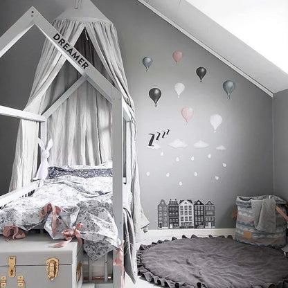 CozyCotton Tapis Rond – Tapis de Jeu et de Rampement Doux