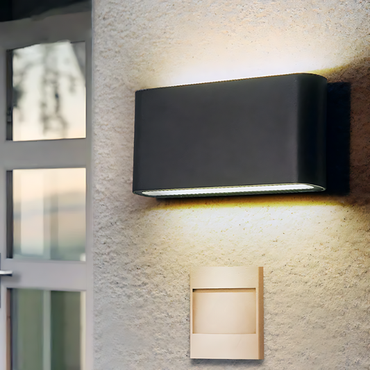 Floroux | Lampe murale extérieure LED élégante pour éclairage d'ambiance