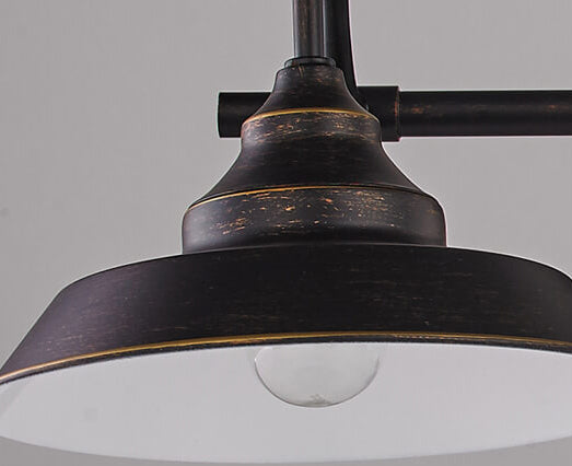 Floroux Applique Murale Industrielle Vintage | Design en Fer | 1/2-flamme | Ambiance Rustique