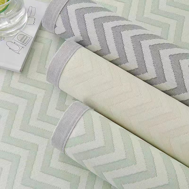 Couverture de canapé de protection coussin de refroidissement Zig Zag