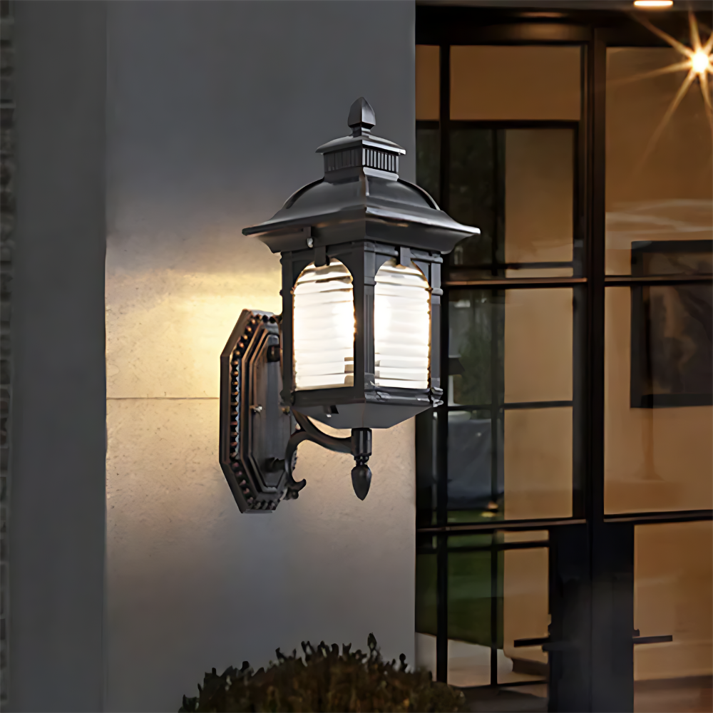 Floroux Lampe d'extérieur Vintage