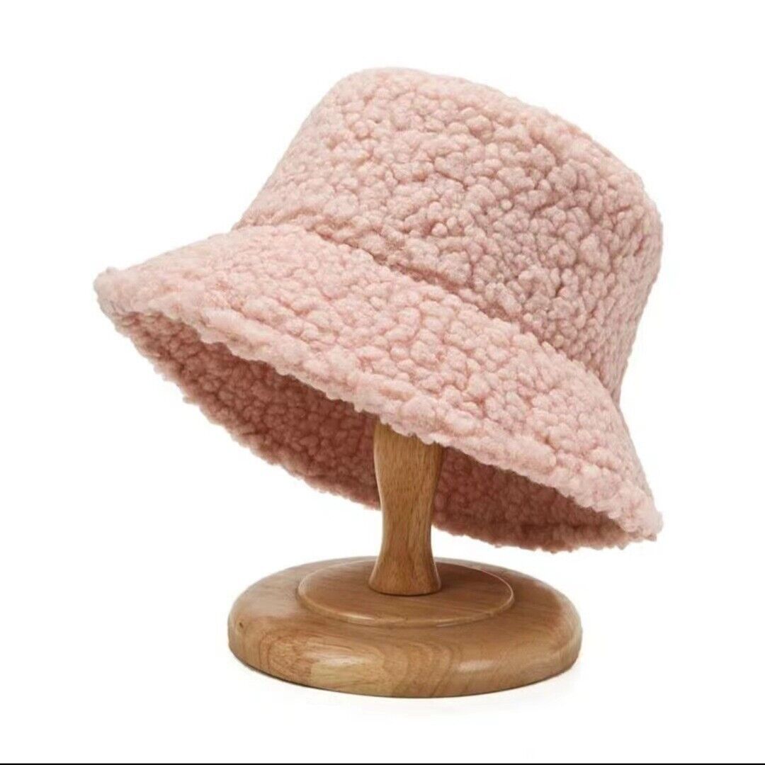 CozySheep Chapeau - Chaud Bucket Teddy pour les jours d'hiver