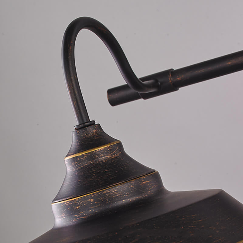 Floroux Applique Murale Industrielle Vintage | Design en Fer | 1/2-flamme | Ambiance Rustique