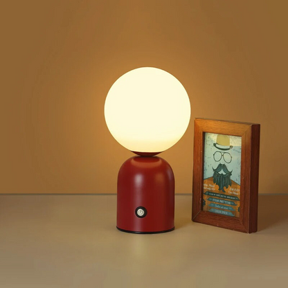 Floroux - lampe de table LED rechargeable pour un éclairage confortable dans la chambre et le salon