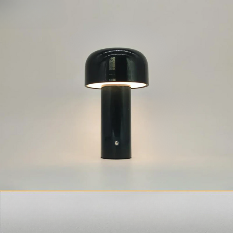 Floroux Lampe à champignon LED rechargeable | Lumière d'ambiance | Lampe de table sans fil pour la maison