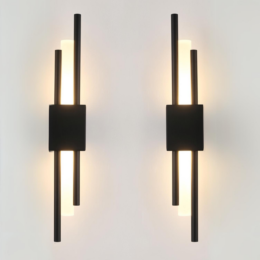 Floroux d'Or - Applique élégante au design luxueux doré-noir