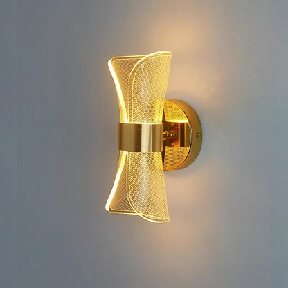 Floroux - Élégante lampe murale LED au style scandinave pour les espaces de vie contemporains