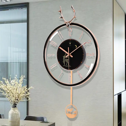 Horloge LuxeNord - Horloge Murale Silencieuse et Élégante