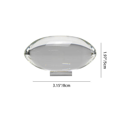 Floroux LED table lamp | Creative crystal projector | Angel eye design | Color changing + remote control