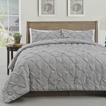 Floroux - Ensemble de literie trois pièces de haute qualité pour un sommeil stylé