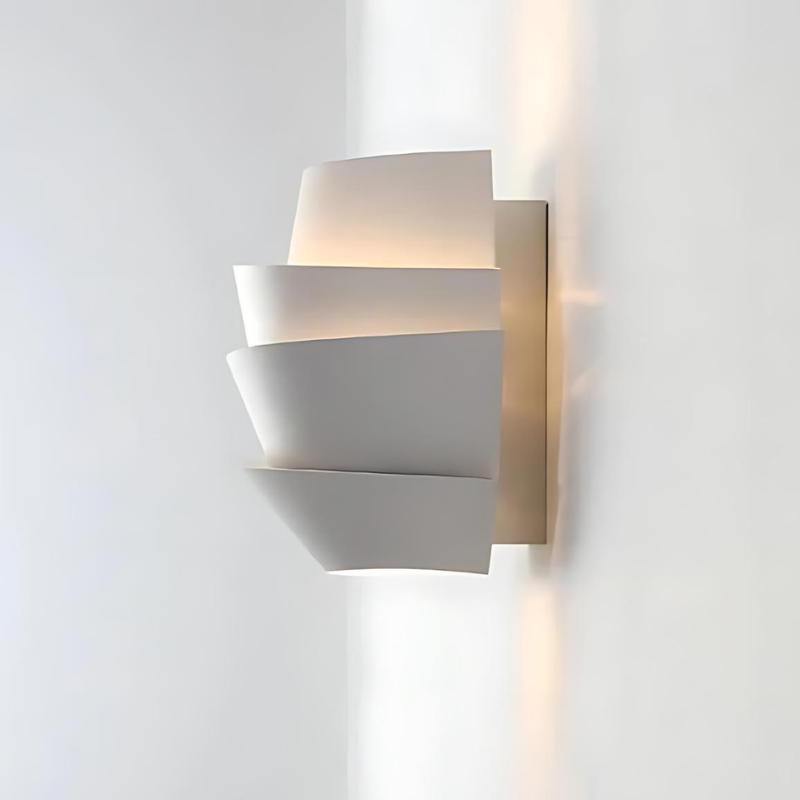 Floroux - Applique scandinave élégante avec doubles points lumineux en fer de haute qualité