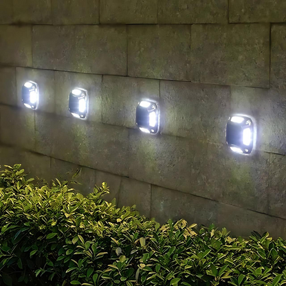 Floroux | Lampe de chemin solaire durable pour un éclairage extérieur élégant