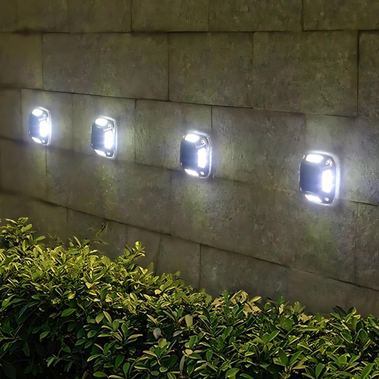 Floroux | Lampe de chemin solaire durable pour un éclairage extérieur élégant