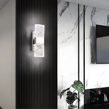 AuraCrystal – Luxe LED Applique Murale en Cristal