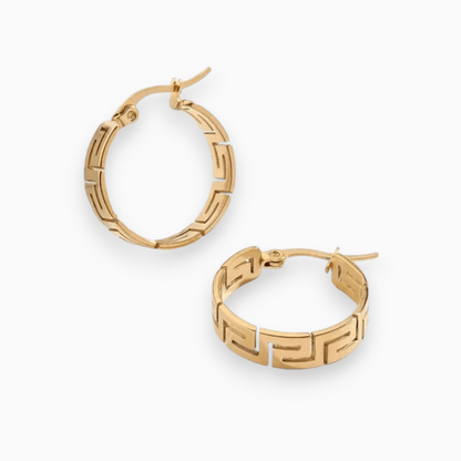 EleganceEarrings - Luxe Lila Boucles d'oreilles