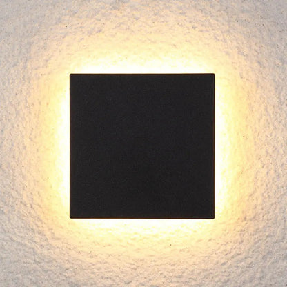 OrrLuxe - Lampe Murale LED Moderne en Métal Noir