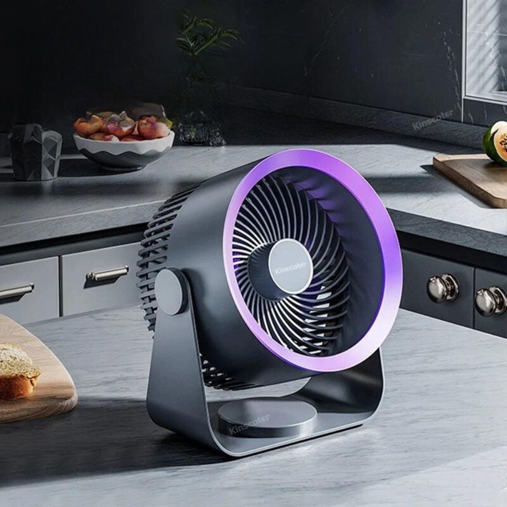 BreezeBuddy Ventilateur – Refroidissement USB Portable pour Voyager