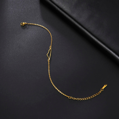 Aurora Hoop Bracelet - Bijoux en Or Élégants