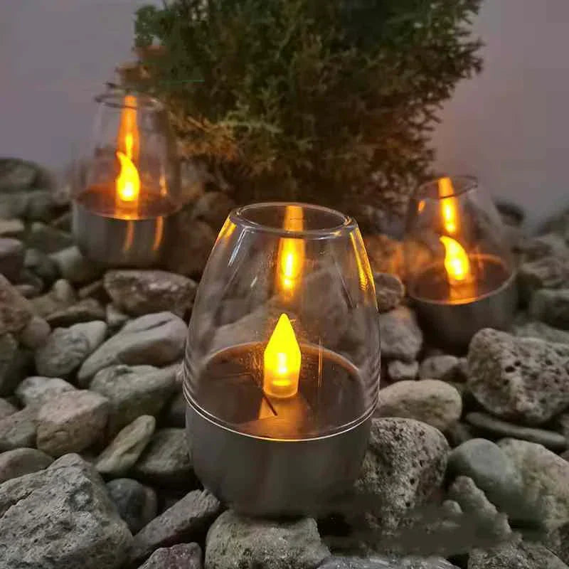 CandelaSoleil – Élégante Lanterne Solaire pour Jardin et Terrasse