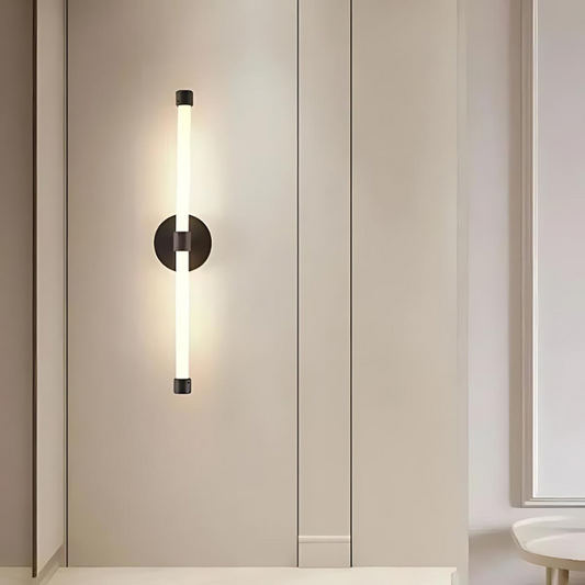 Floroux - Applique murale élégante dans un style industriel avec une lumière chaude