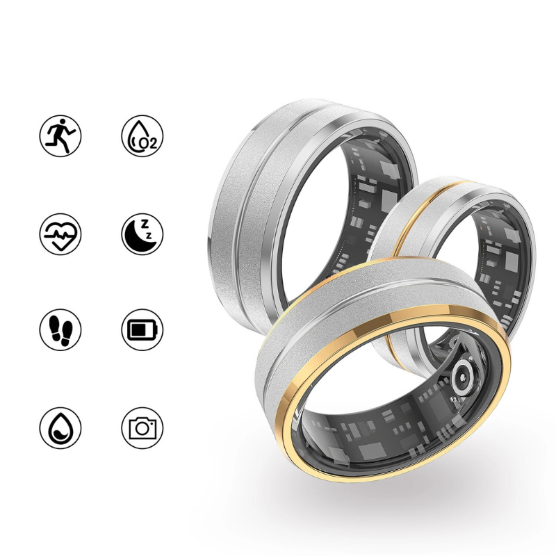 BagueSante Anneau - Moniteur de santé intelligent pour un mode de vie actif