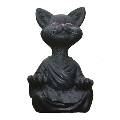 Décor de chat Bouddha Heureux