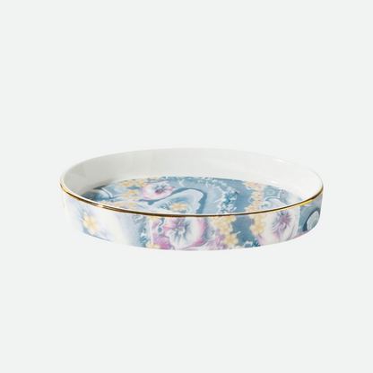 Savonnière "Julia" en céramique et porcelaine